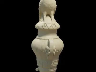 Peacock statue 3D print model purchase