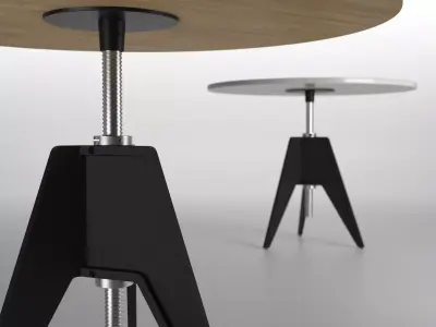 Screw Table 3D model