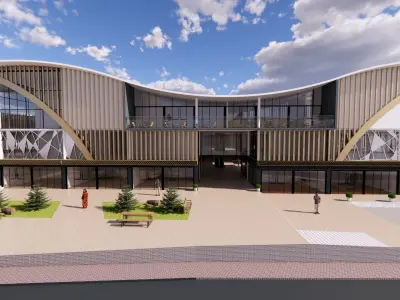 Shopping Mall 3D model