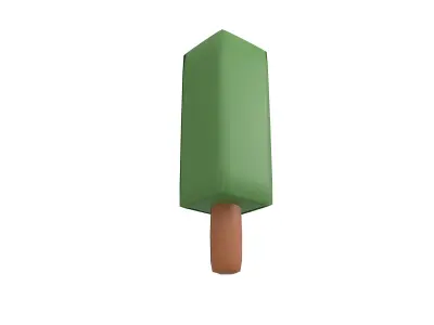 Cartoon Tree v15 002 Low-poly 3D model