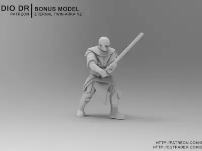 Eternal Knight Arkaine 3D print model
