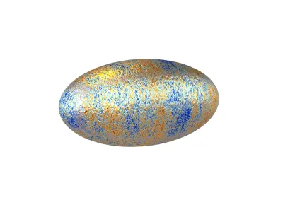 Cosmic Background Radiation v1 004 Low-poly 3D model