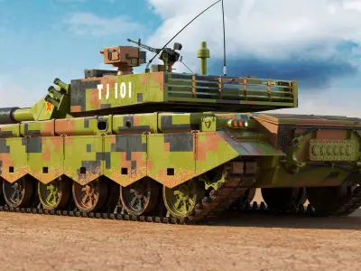  ZTZ Type 99 Chinese Tank 