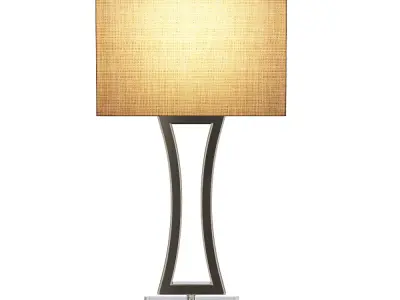 Table lamp Low-poly 3D model