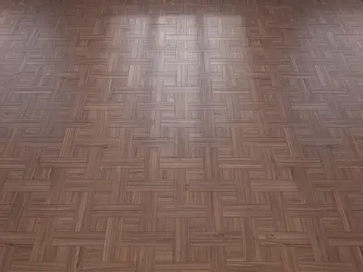 Parquet - Laminate - Wooden floor 2 in 1 Low-poly 3D model 123