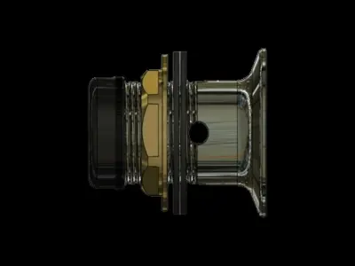 Water Tap Basin Waist 3D model