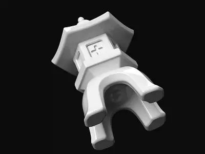 Toro Japanese Lantern 3D print model