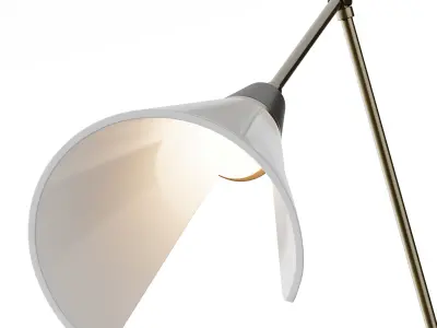 Style Circle Wall Lamp 3D model
