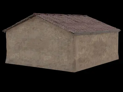 Indian Village House - Medieval Indian - Indian Hut 3D model