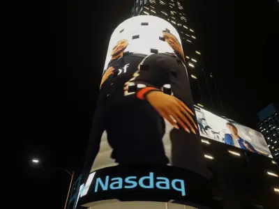Times Square NYC Broadway New York City America 3D model