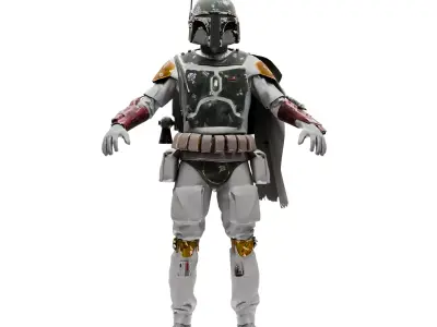 Boba Fett - Star Wars Low-poly 3D model