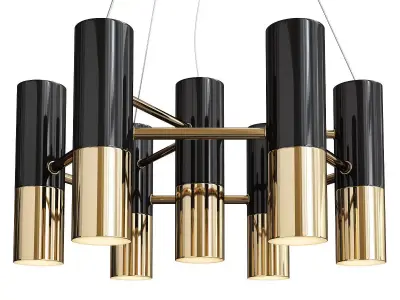 Ike Chandelier 7 Low-poly 3D model