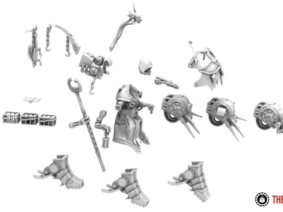 Dark Techno - Mantis Wanderer upgrade 3D print model