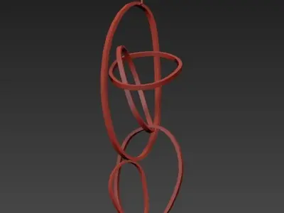 Modern Best Chandelier 3D model