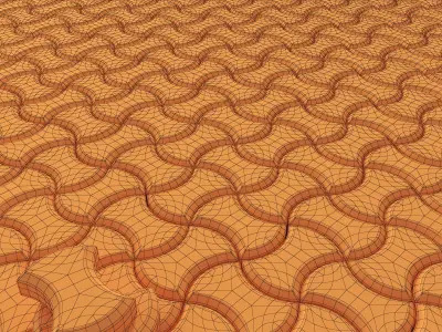 Paving color 3D model