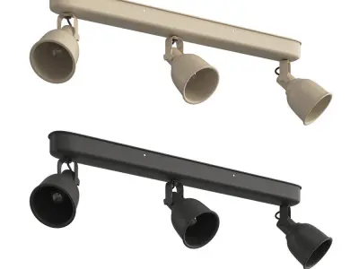 HEKTAR track lighting fixture 3D model