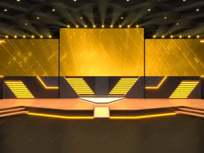 Virtual Stage 3D model