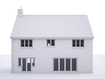 British House Galley Common B 3D model