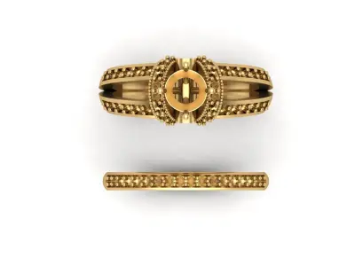 Jewelry ring 161 3D print model purchase