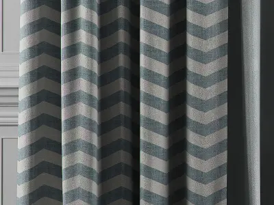 Curtain Set 12 3D model
