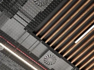 Ceiling SAS International 2 3D model