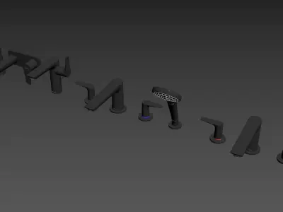 Kitchen Faucet Collection HANSGROHE Talis E 3D model