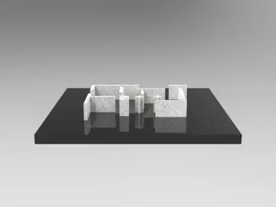 ARCHIPLAN 03 Low-poly 3D model
