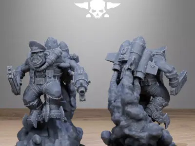 Orkaz Flyers 3D print model