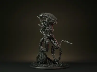 Xenomorph 3D Model 3D print model