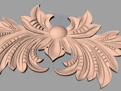 CNC 3D relief models STL format file used for artcam aspire E341 3D model