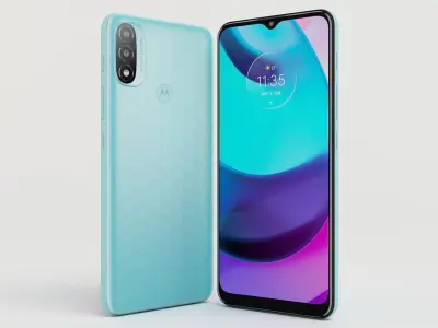 Motorola Moto E20 3D model