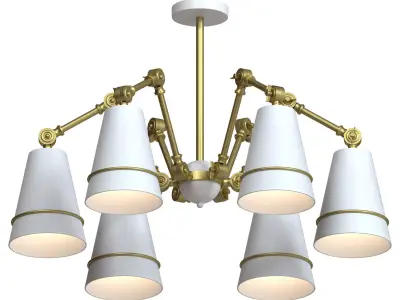 Ceiling chandelier Reattiva 8035-03 LM-6 3D model