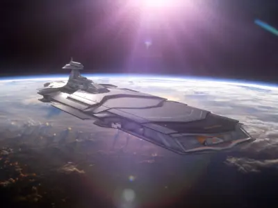 ISA Heavy Cruiser 3D model