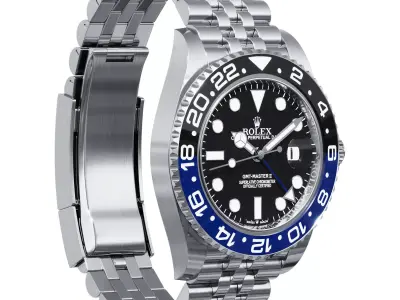Rolex GMT-Master II Batgirl 3D model