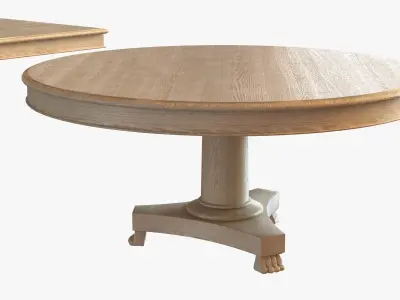john hutton gargantua dinning table 3D model