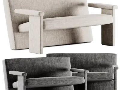 La Cividina Agetti Sofa 3D model