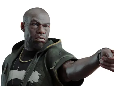 Jackson Briggs - Jax Low-poly 3D model