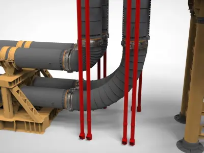 Sci Fi Modular Environment 15 3D model