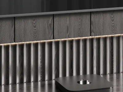 TW Wall  Set N2 3D model