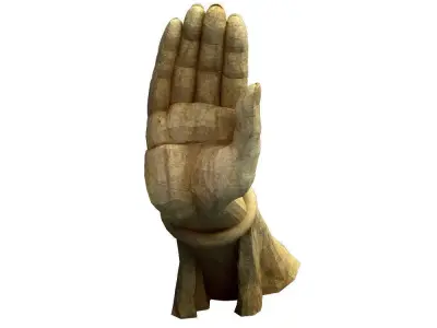 Game Model - Buddha statue Kasabe Forest 3D model