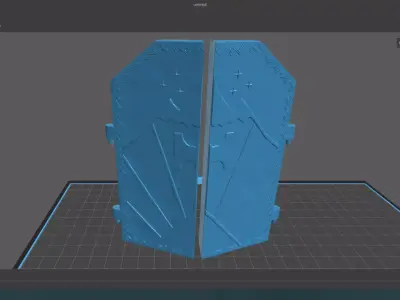 Dwarf entrance for 3d printing 3D print model