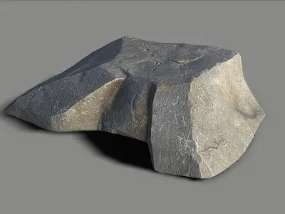 Mountain Rock 06 Low-poly 3D model