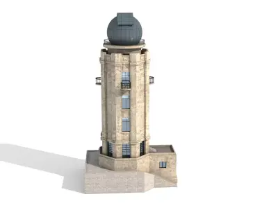 Tsinghua University Observatory 3D model