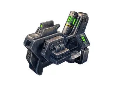 Machinery - Guns 06 3D model