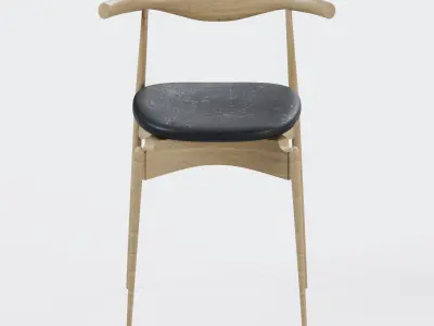 CH20 Elbow Chair  Free 3D model