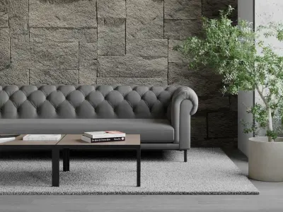 Sofa Product Scene 02 3D model