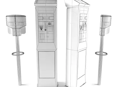 Parking Meter 3D model