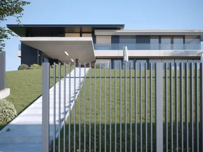 ProVis3D 011 - Lake Huron Villa House 3D model