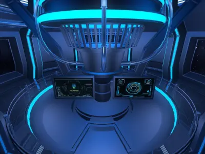 Sci Fi Room 3D model