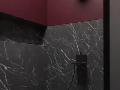 MODERN BATHROOM INTERIOR  3D model